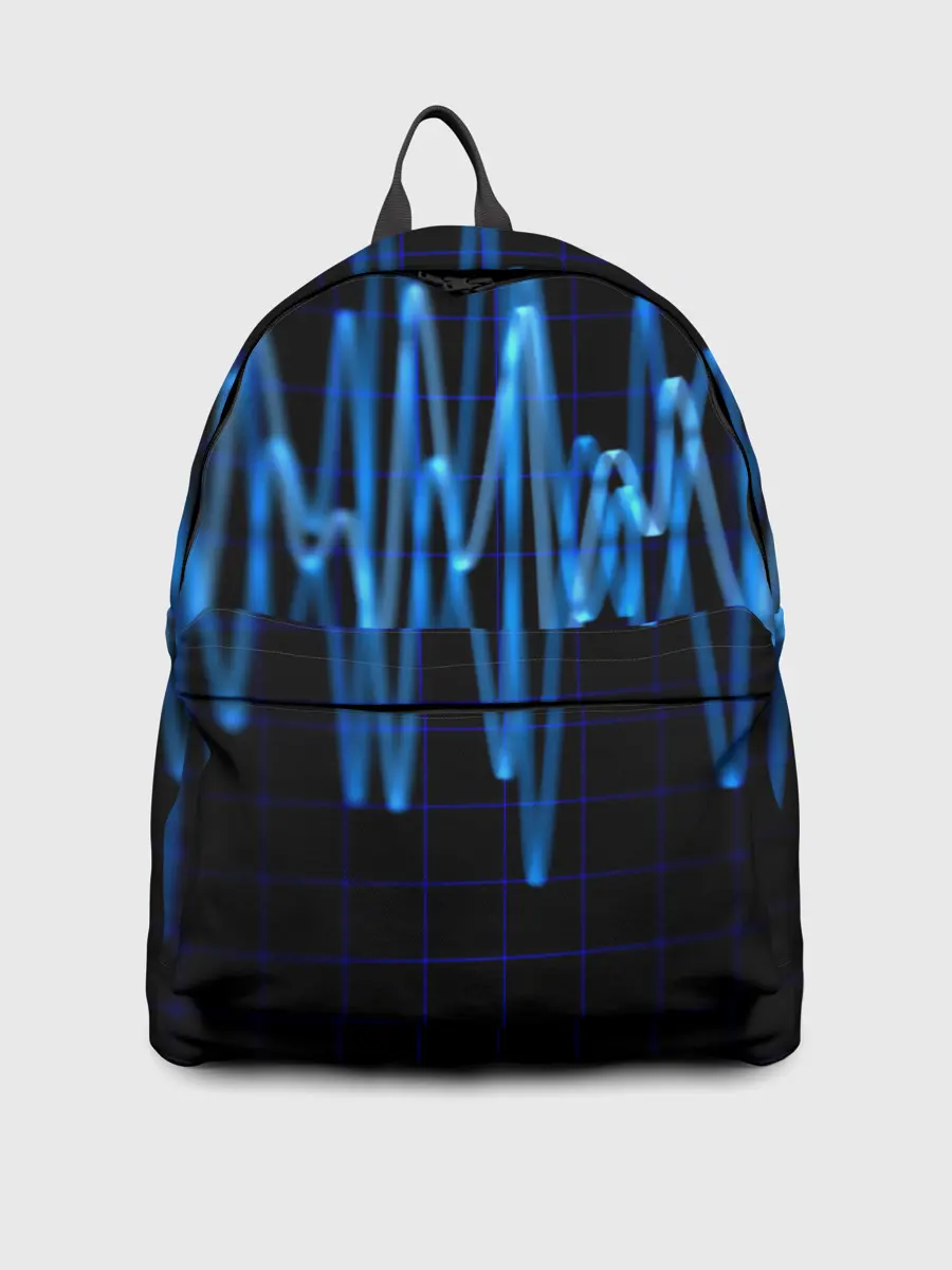 Рюкзак джинсовый / Электро стиль