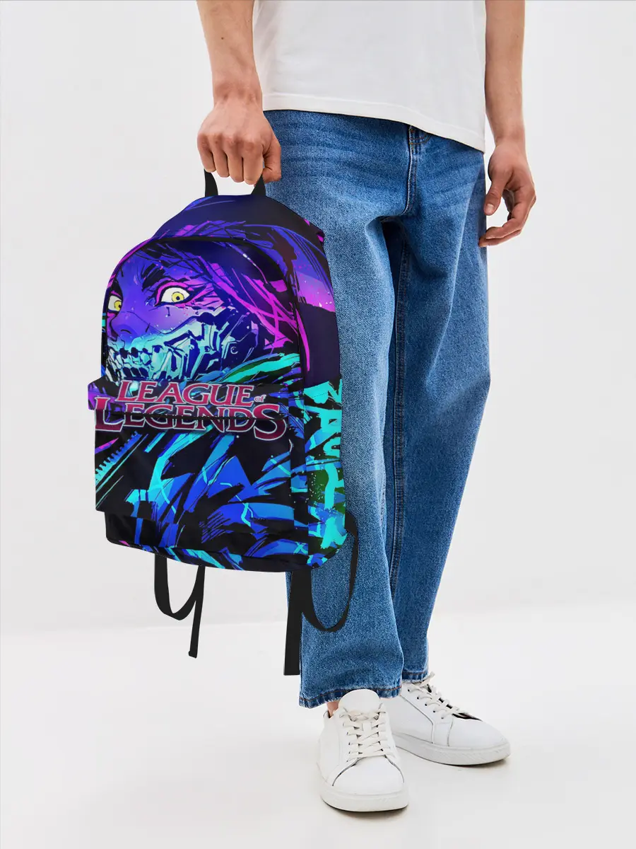 Рюкзак джинсовый / League of Legends