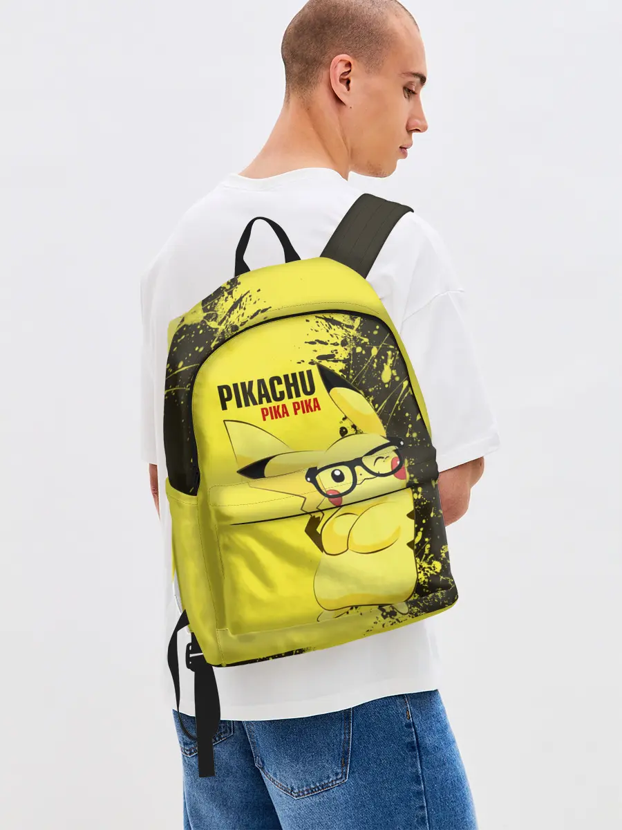 Рюкзак джинсовый / Pikachu Pika Pika
