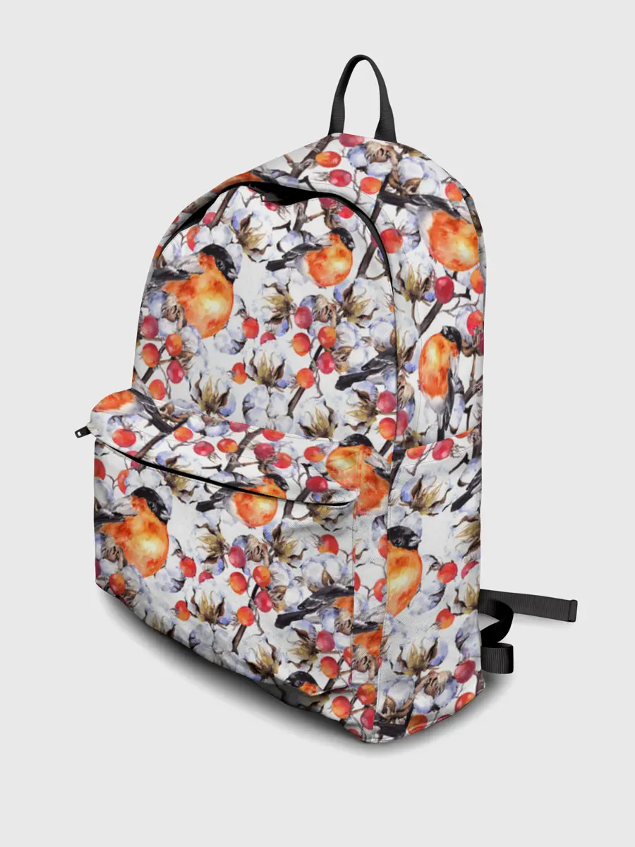 Рюкзак джинсовый / Снегири