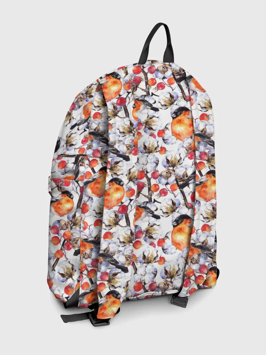 Рюкзак джинсовый / Снегири