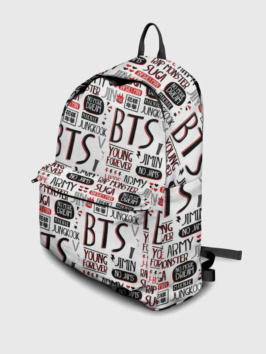 Рюкзак джинсовый / BTS Collage