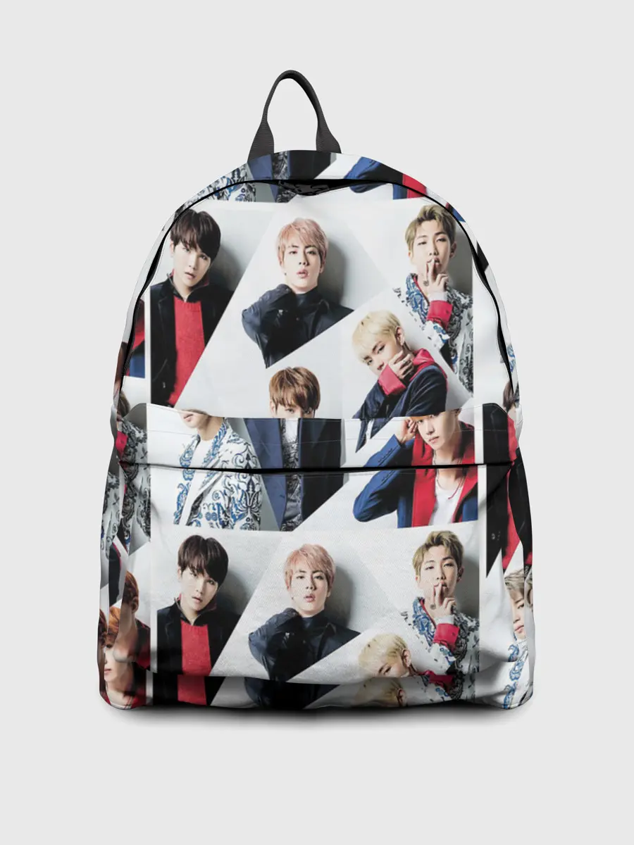 Рюкзак джинсовый / BTS COLLAGE