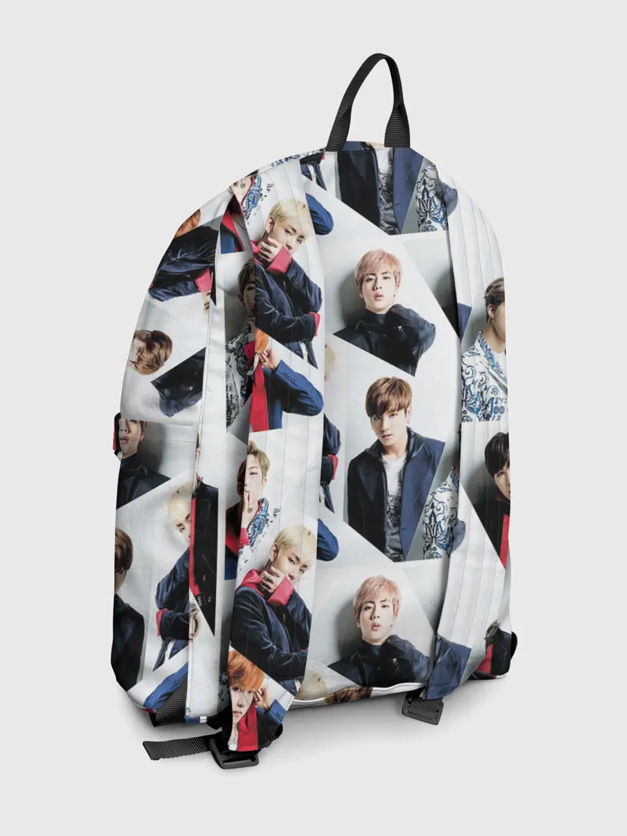 Рюкзак джинсовый / BTS COLLAGE