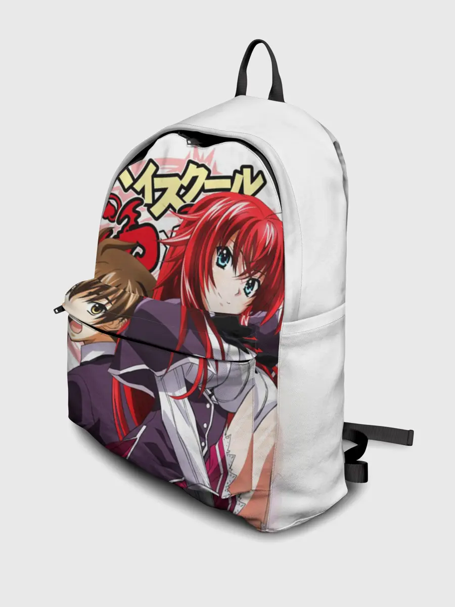 Рюкзак джинсовый / Старшая школа аниме