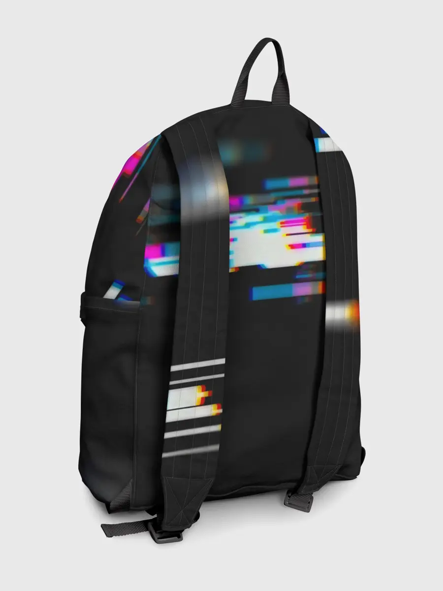 Рюкзак джинсовый / Глитч