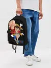 Рюкзак джинсовый / удар One Piece