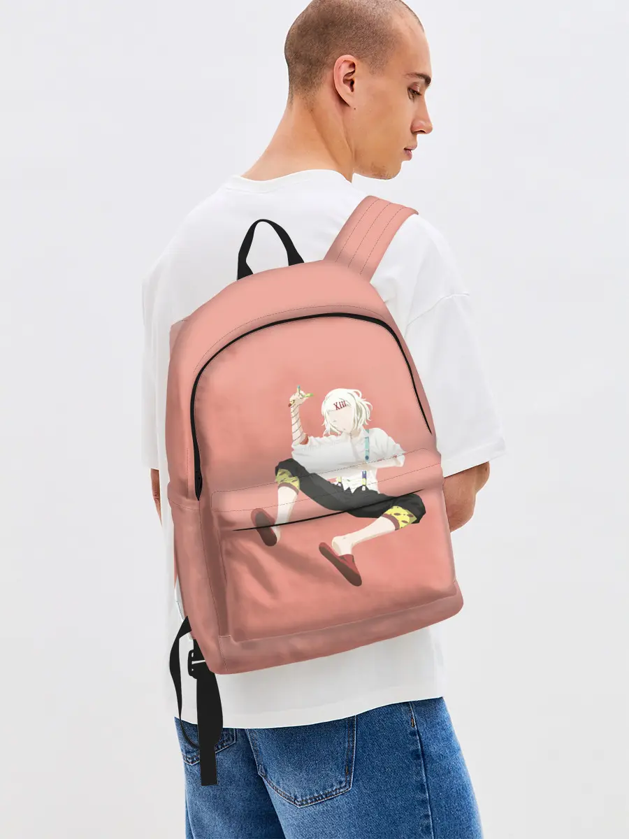 Рюкзак джинсовый / Juuzou Suzuya рисует