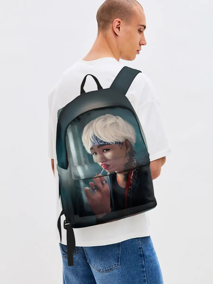 Рюкзак джинсовый / Suga