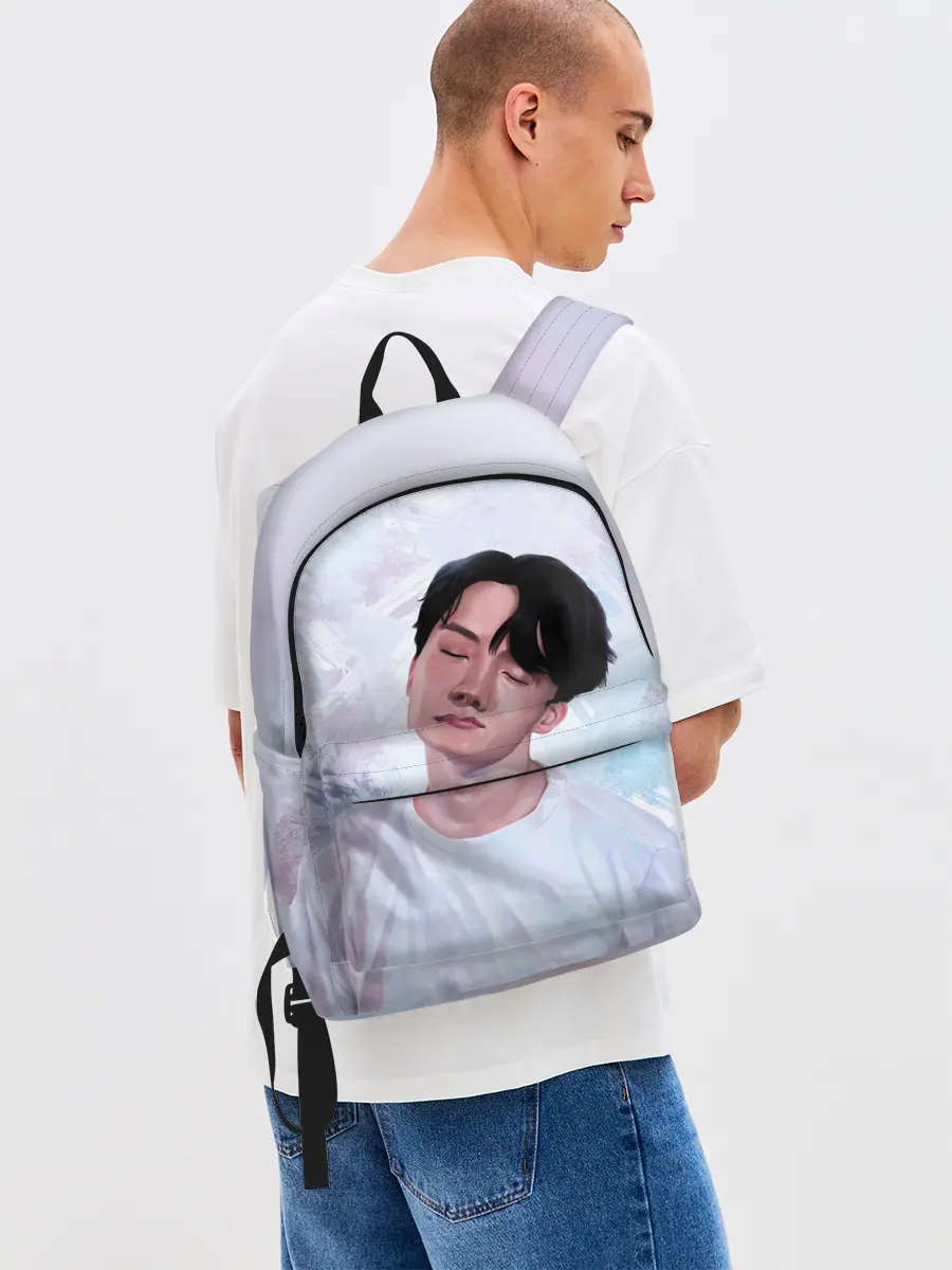 Рюкзак джинсовый / BTS