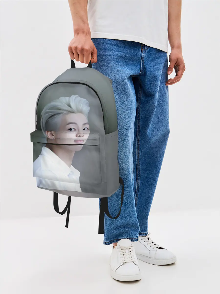 Рюкзак джинсовый / БТС