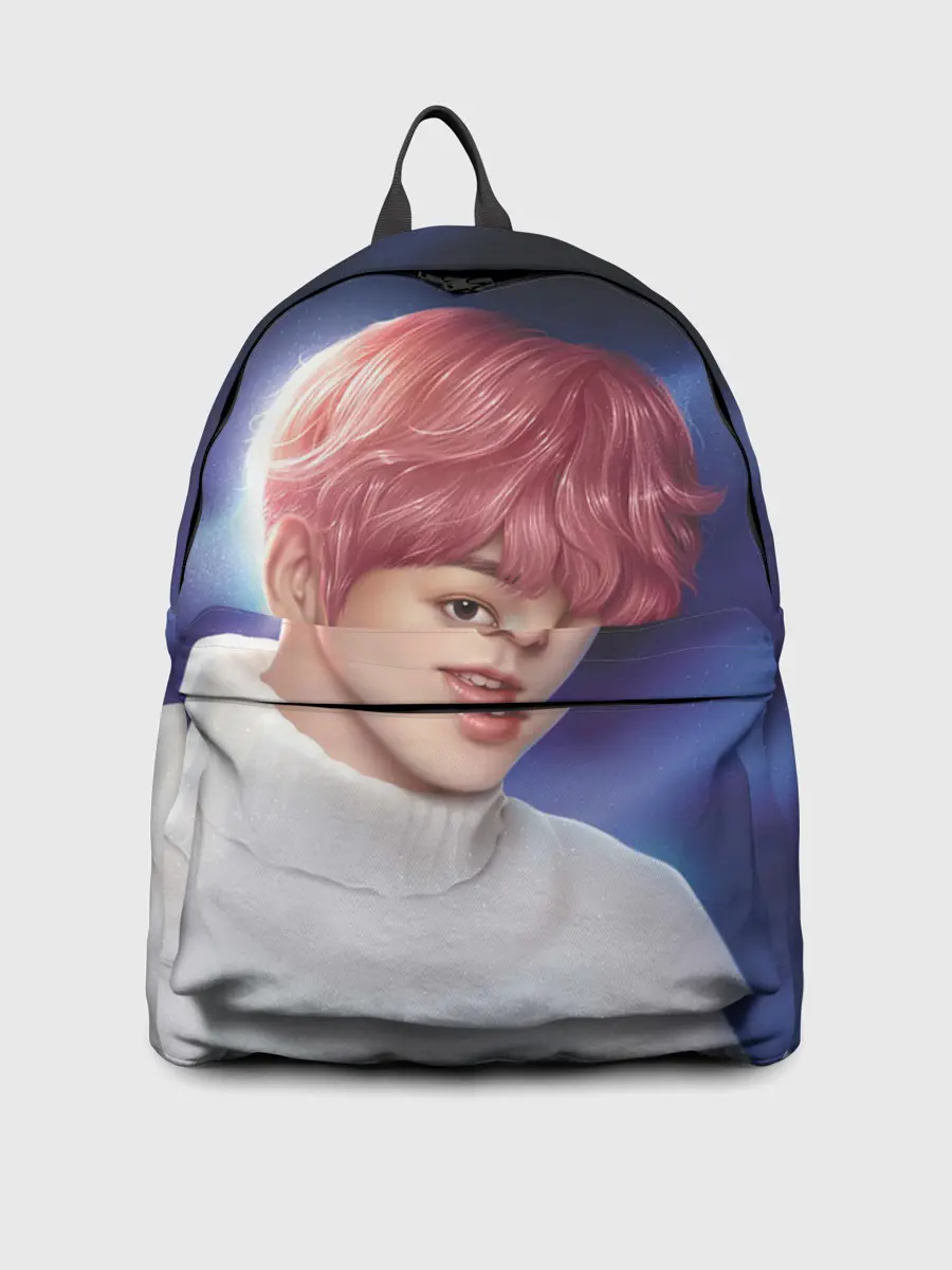 Рюкзак джинсовый / Kiss