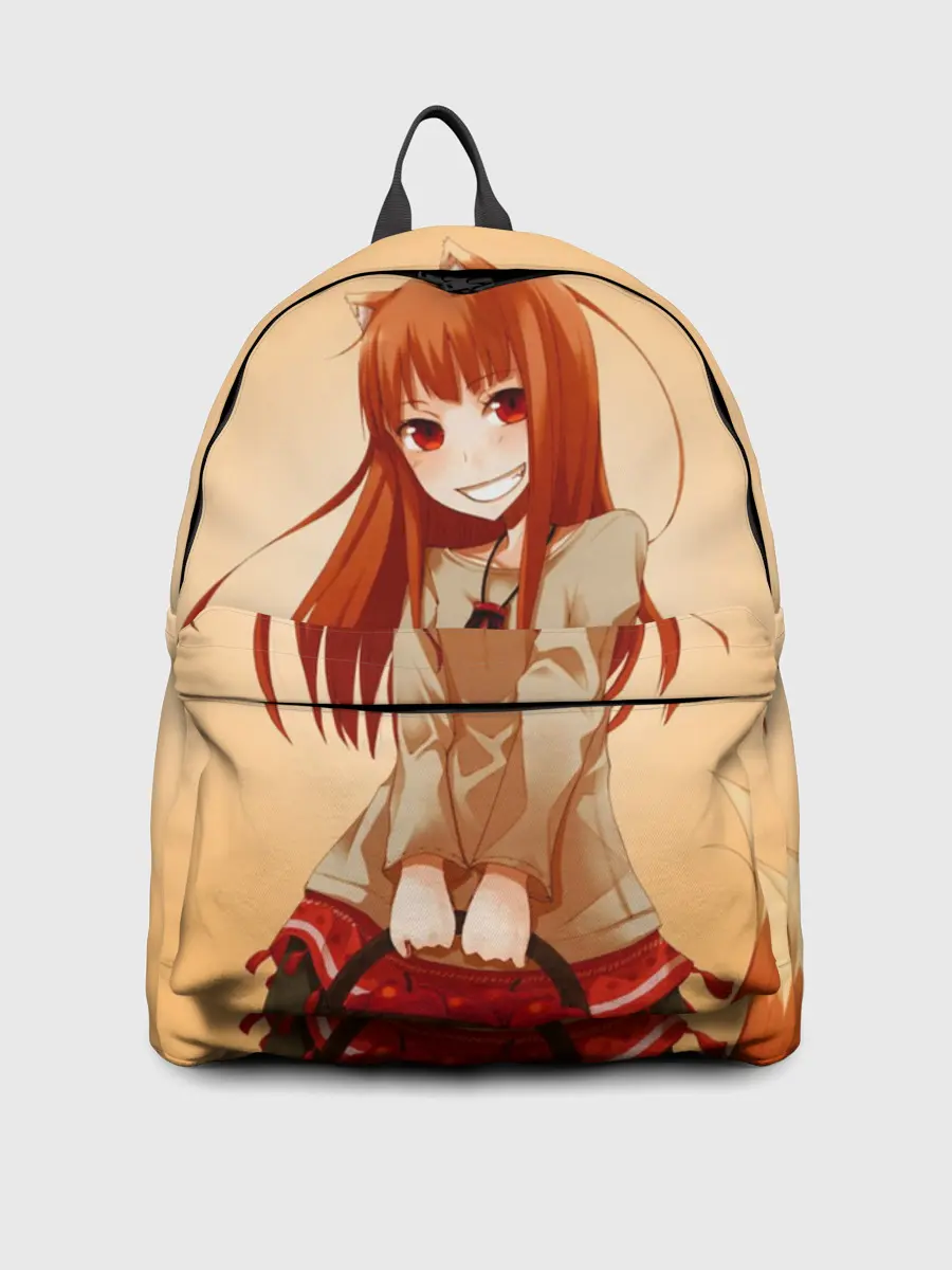 Рюкзак джинсовый / Волчица и пряности