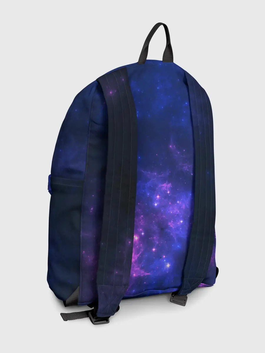 Рюкзак джинсовый / Неоновый космос