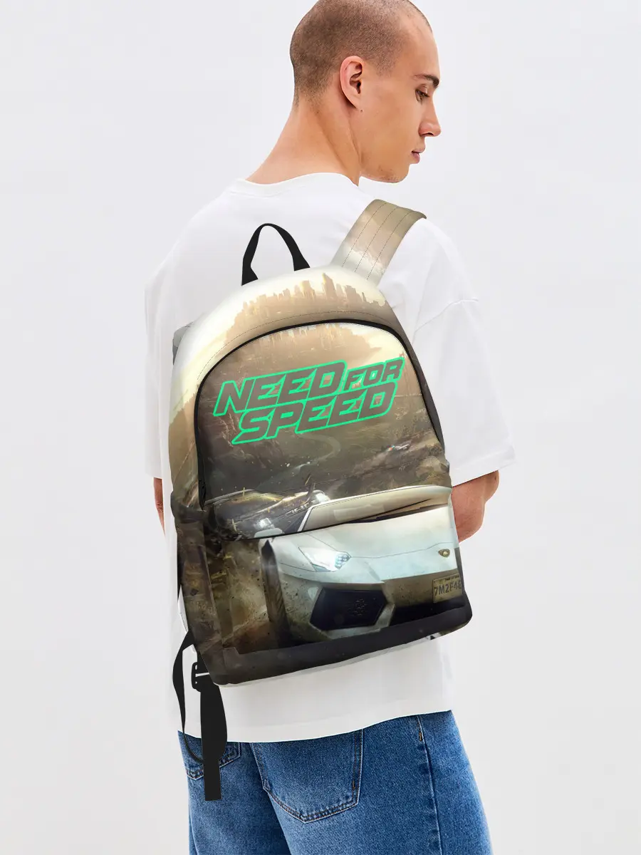 Рюкзак джинсовый / Need for Speed