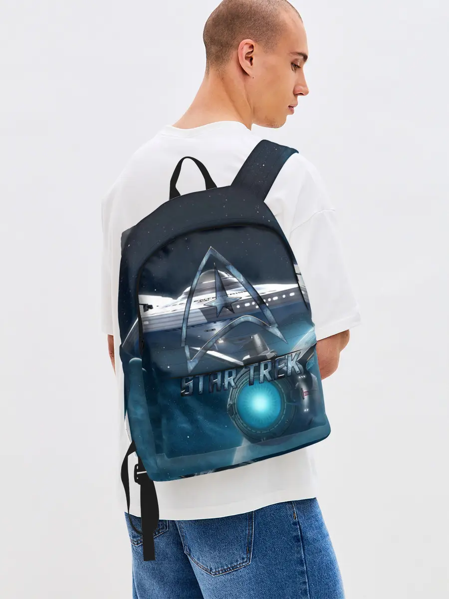 Рюкзак джинсовый / Star Trek