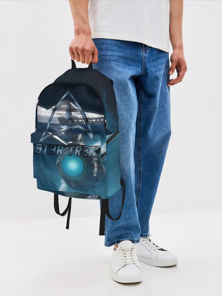 Рюкзак джинсовый / Star Trek