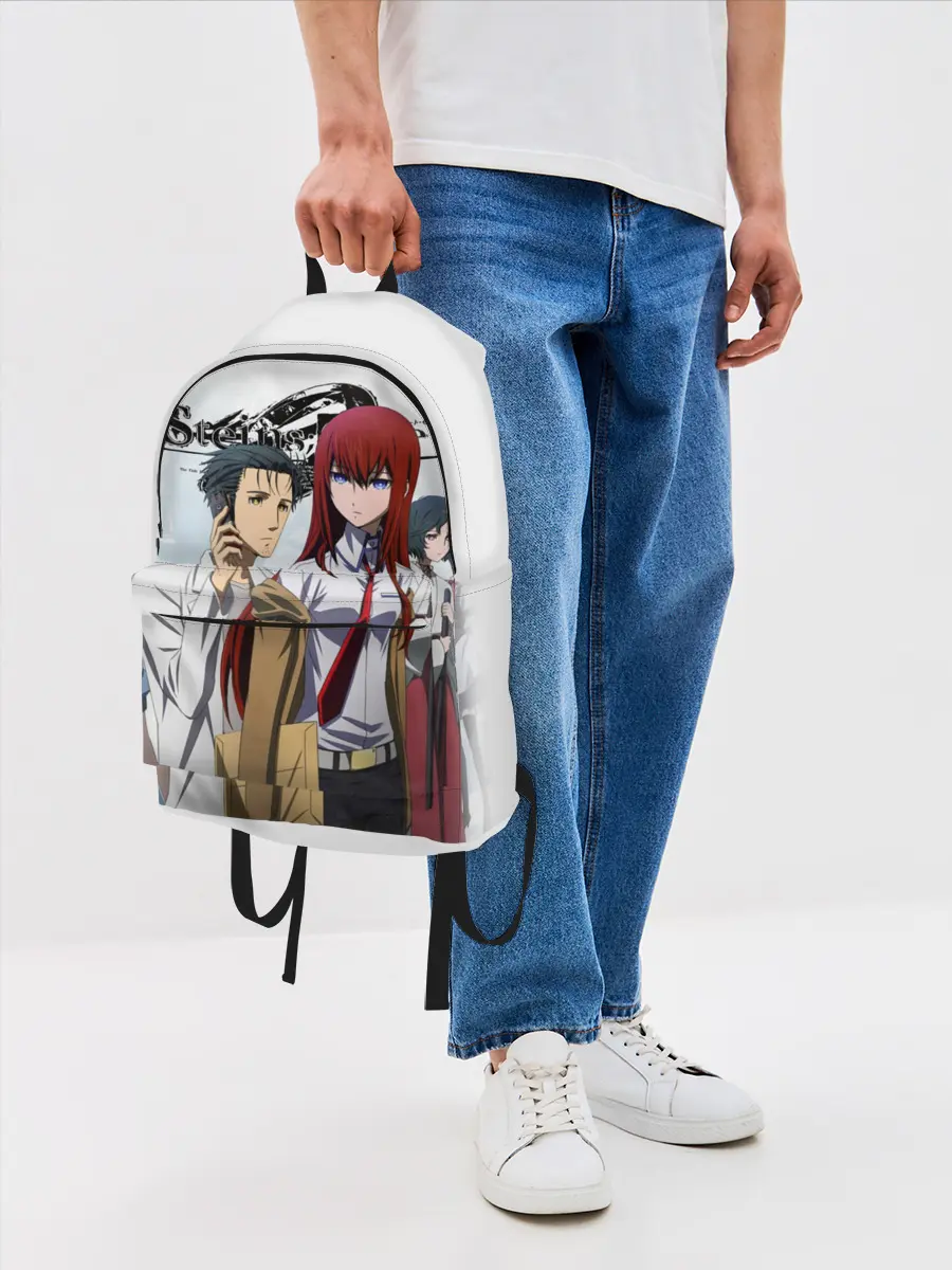 Рюкзак джинсовый / Врата Штейна