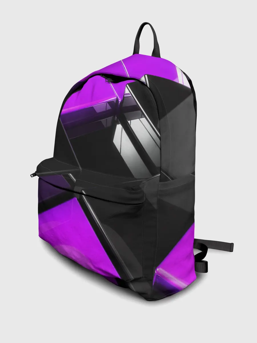 Рюкзак джинсовый / Неоновые кубы