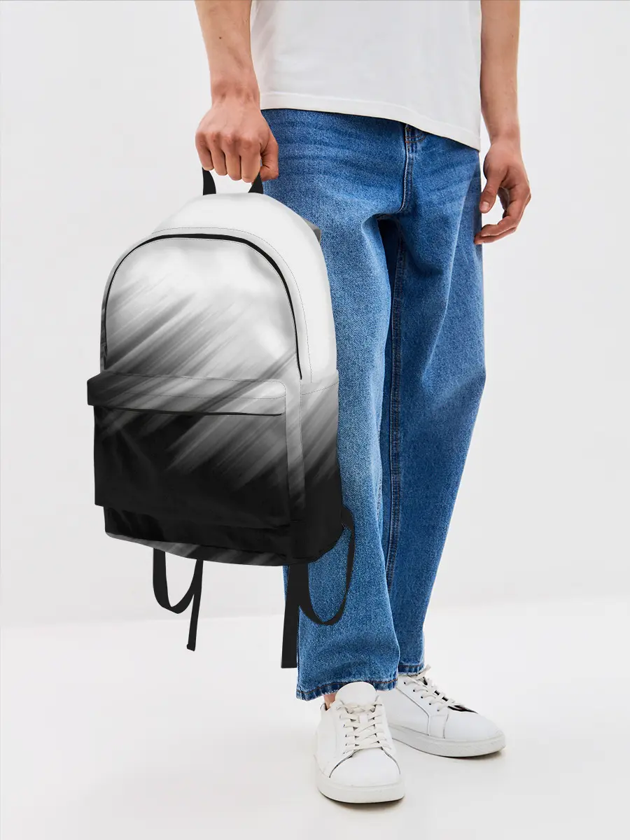 Рюкзак джинсовый / ПОЛОСЫ И НИЧЕГО ЛИШНЕГО