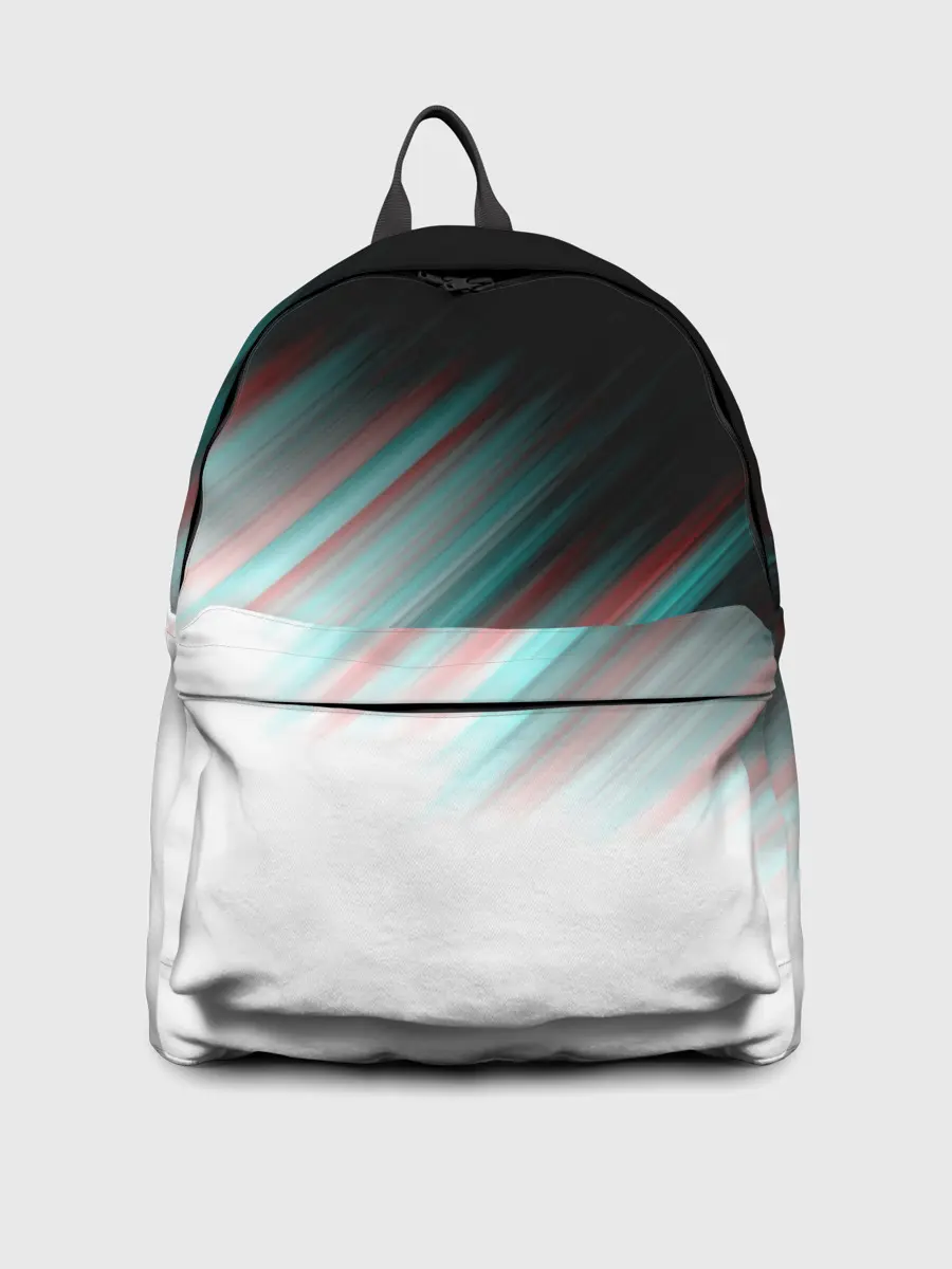 Рюкзак джинсовый / GLITCH STRIPES