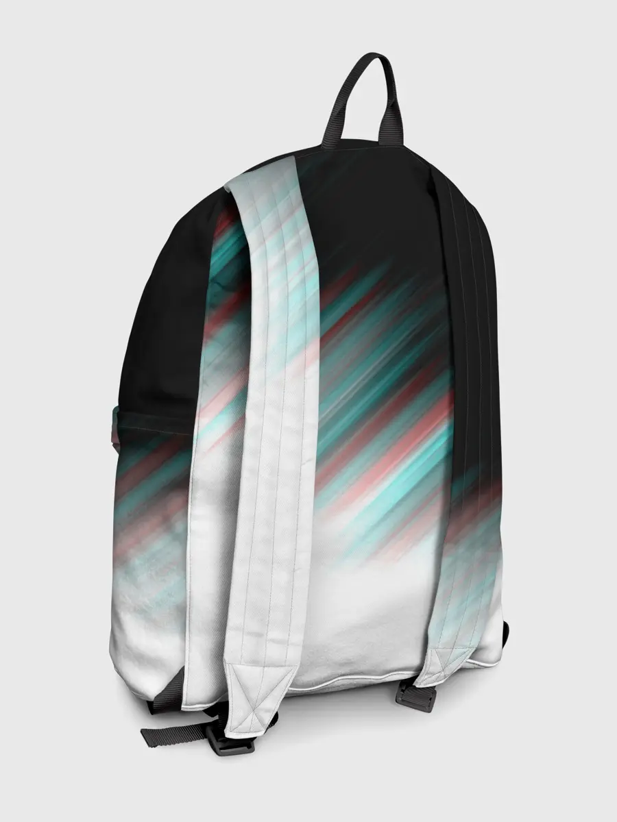 Рюкзак джинсовый / GLITCH STRIPES