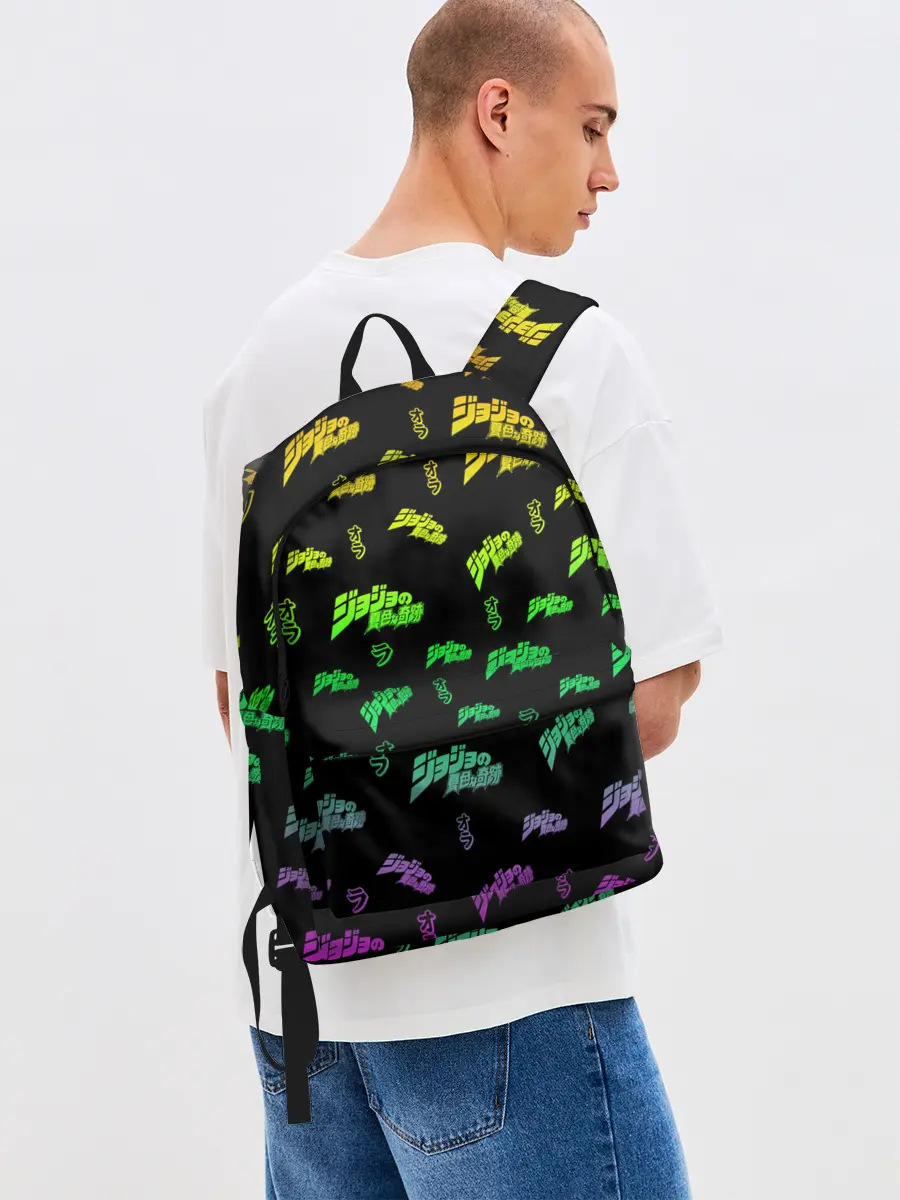 Рюкзак джинсовый / JoJo Bizarre Adventure