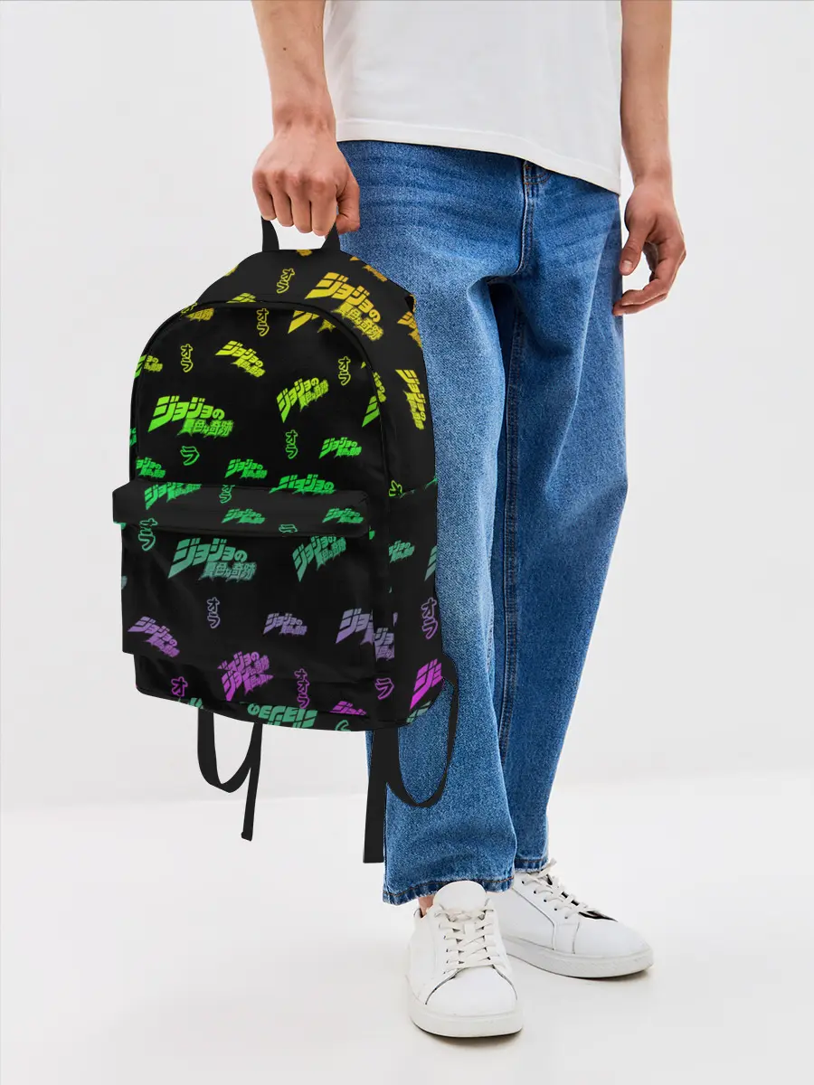 Рюкзак джинсовый / JoJo Bizarre Adventure