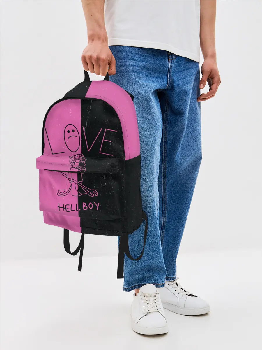 Рюкзак джинсовый / Lil Peep