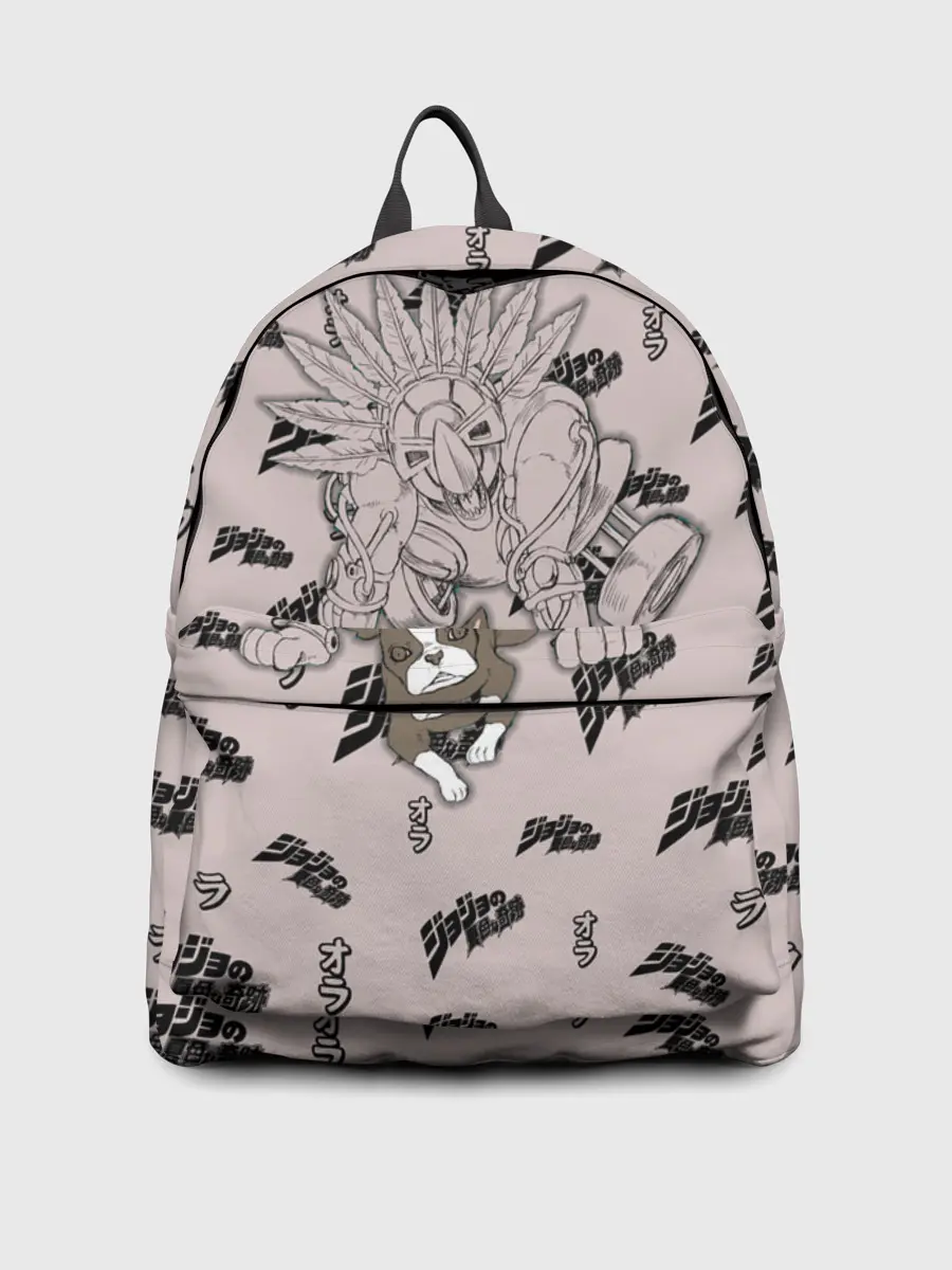 Рюкзак джинсовый / JoJo Bizarre Adventure