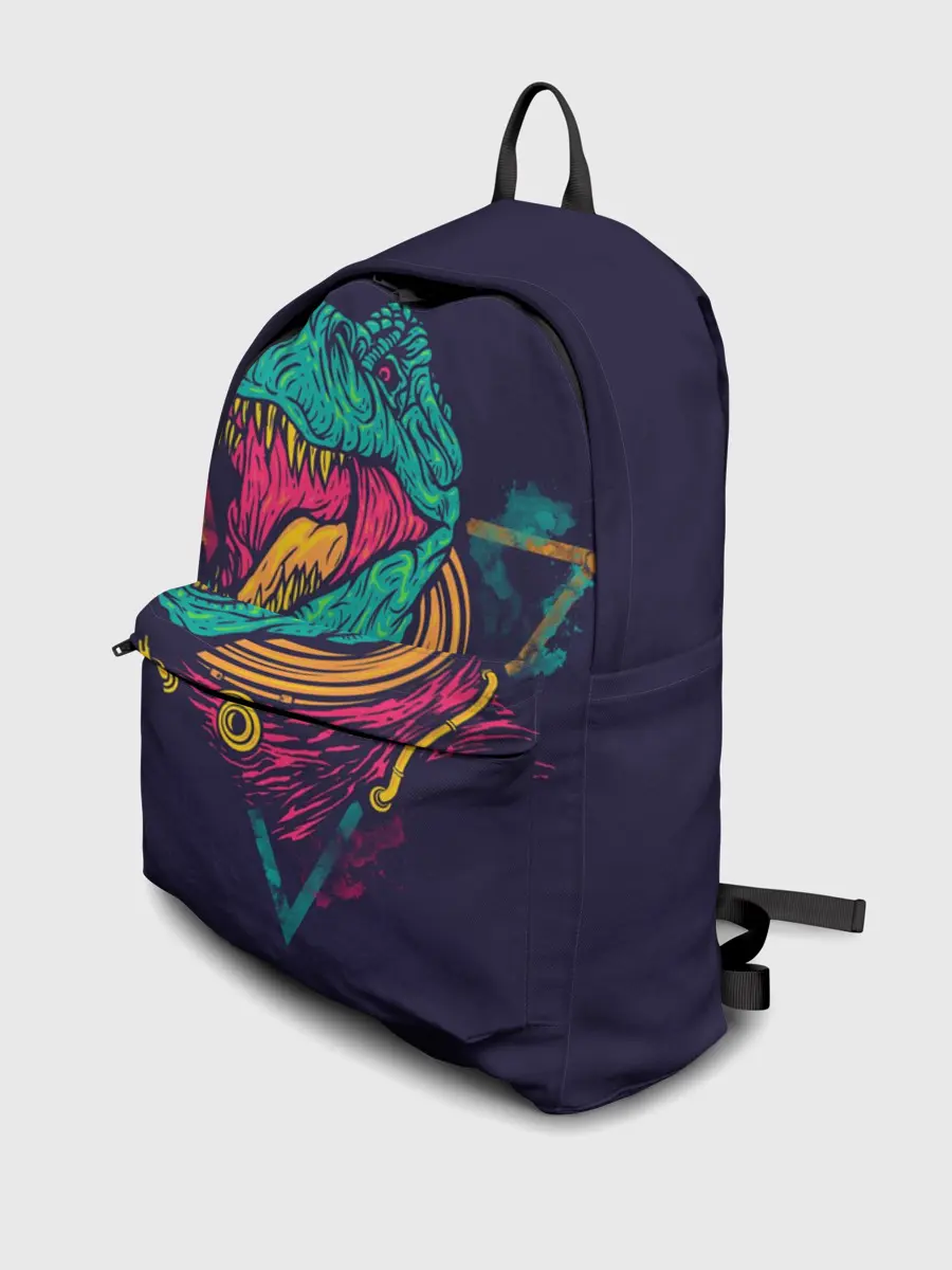 Рюкзак джинсовый / Ти-Рекс