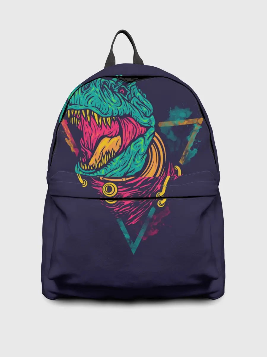 Рюкзак джинсовый / Ти-Рекс