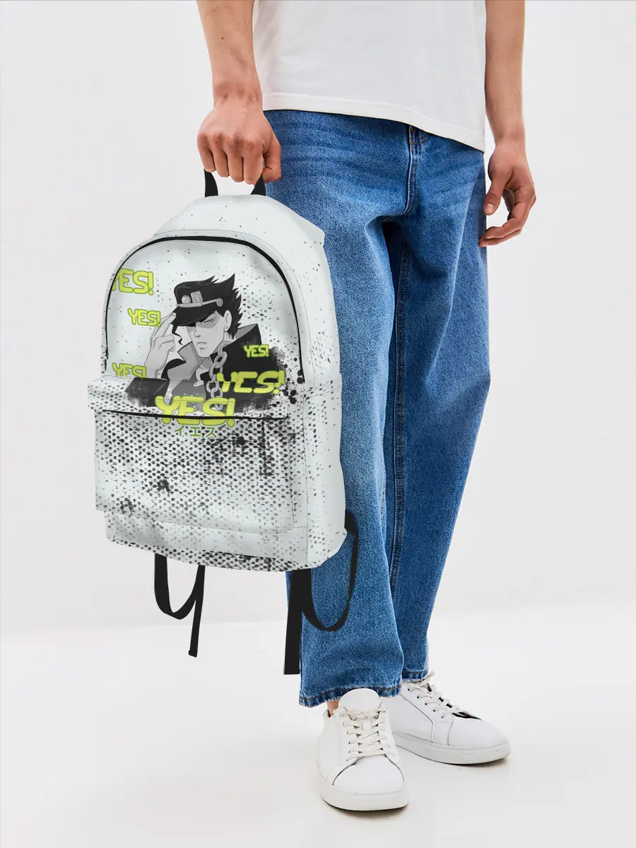 Рюкзак джинсовый / JoJo Bizarre Adventure