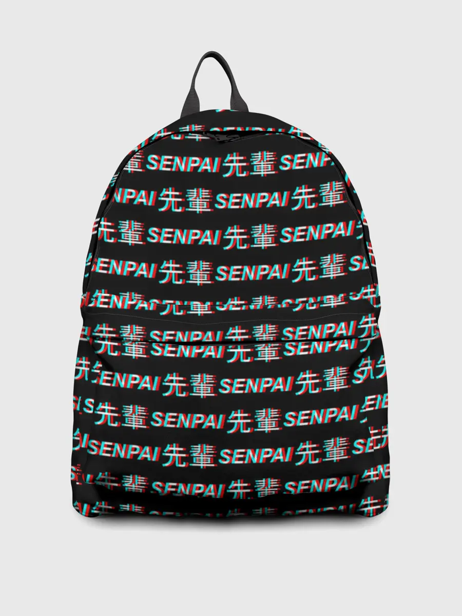 Рюкзак джинсовый / SENPAI GLITCH
