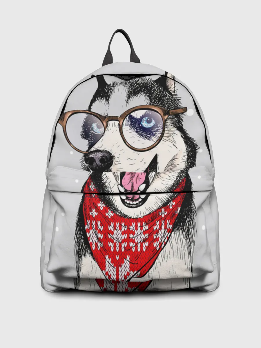 Рюкзак джинсовый / Хаски