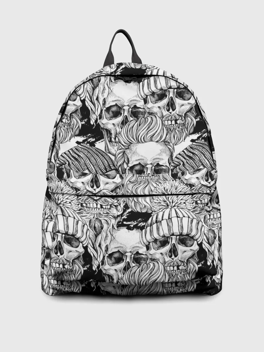 Рюкзак джинсовый / Human skulls