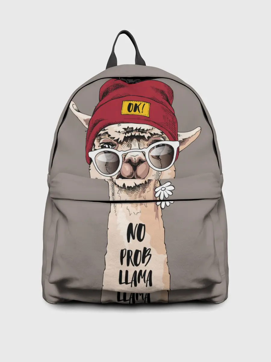 Рюкзак джинсовый / llama