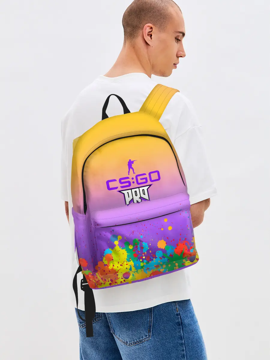 Рюкзак джинсовый / pro100