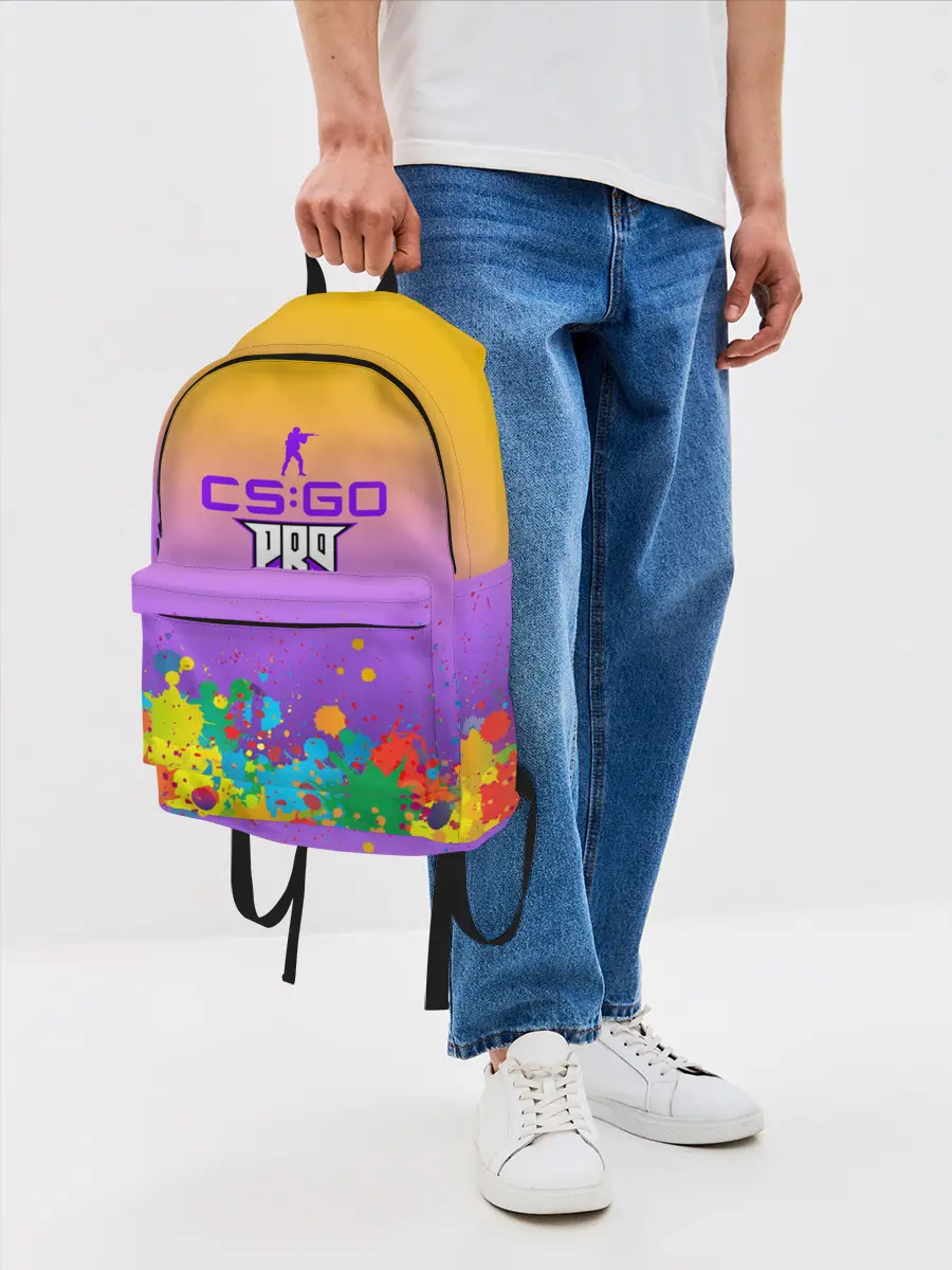 Рюкзак джинсовый / pro100