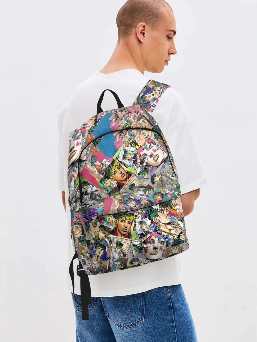 Рюкзак джинсовый / JoJo Bizarre Adventure