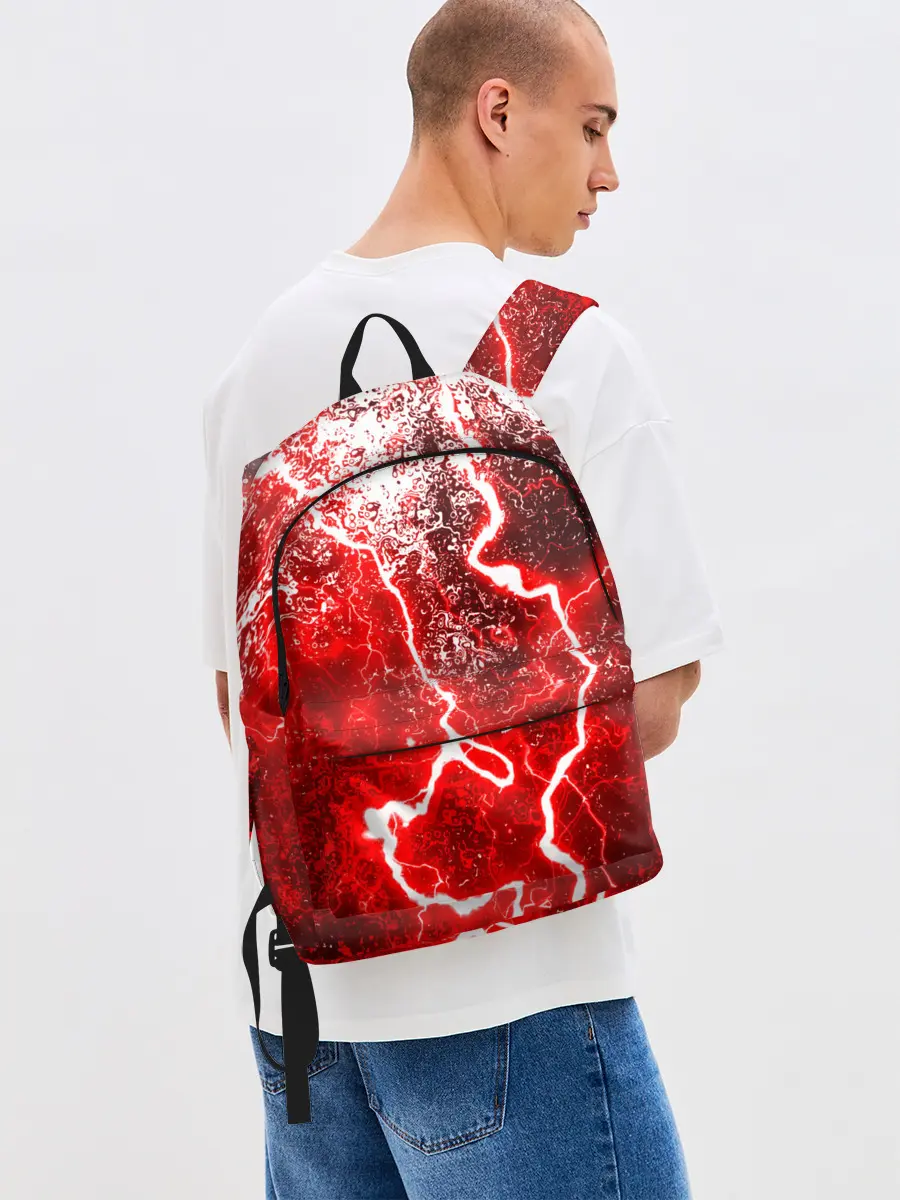 Рюкзак джинсовый / БРЫЗГИ КРАСОК