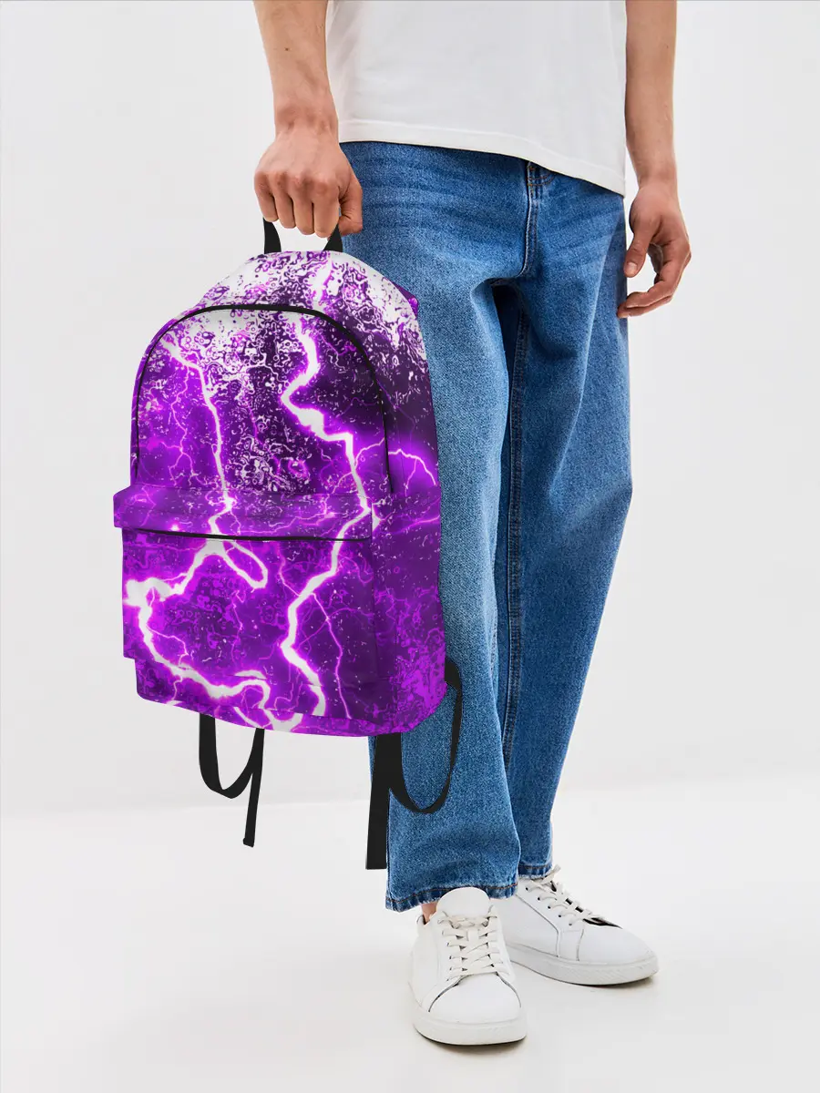 Рюкзак джинсовый / НЕОНОВЫЙ STORM