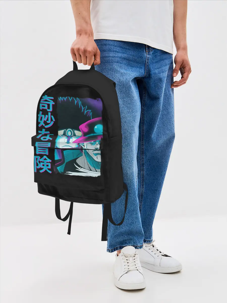 Рюкзак джинсовый / JoJo Bizarre Adventure