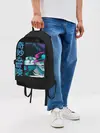 Рюкзак джинсовый / JoJo Bizarre Adventure