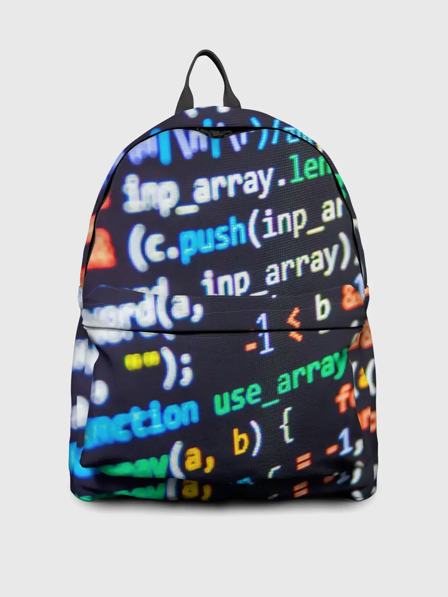 Рюкзак джинсовый / ТЫЖ ПРОГРАММИСТ!