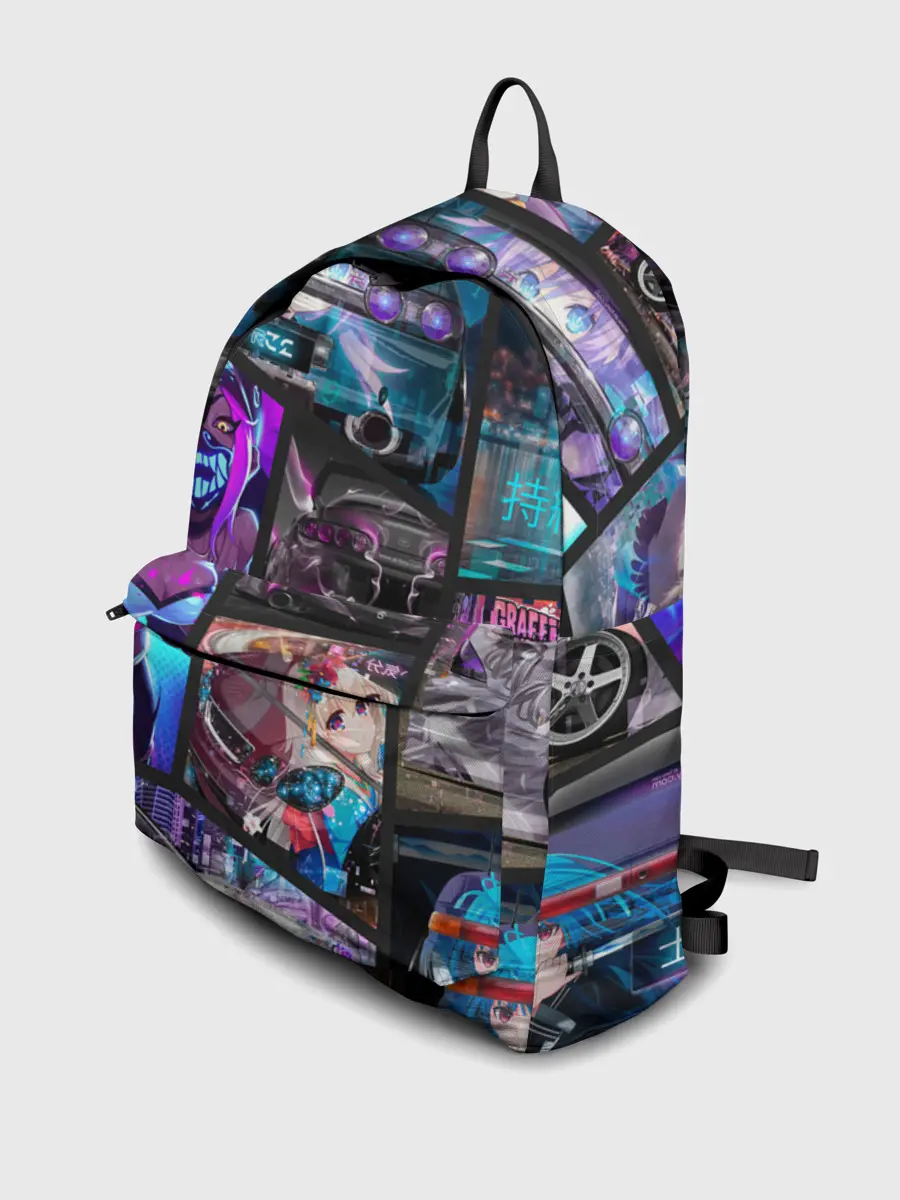 Рюкзак джинсовый / JDM Anime