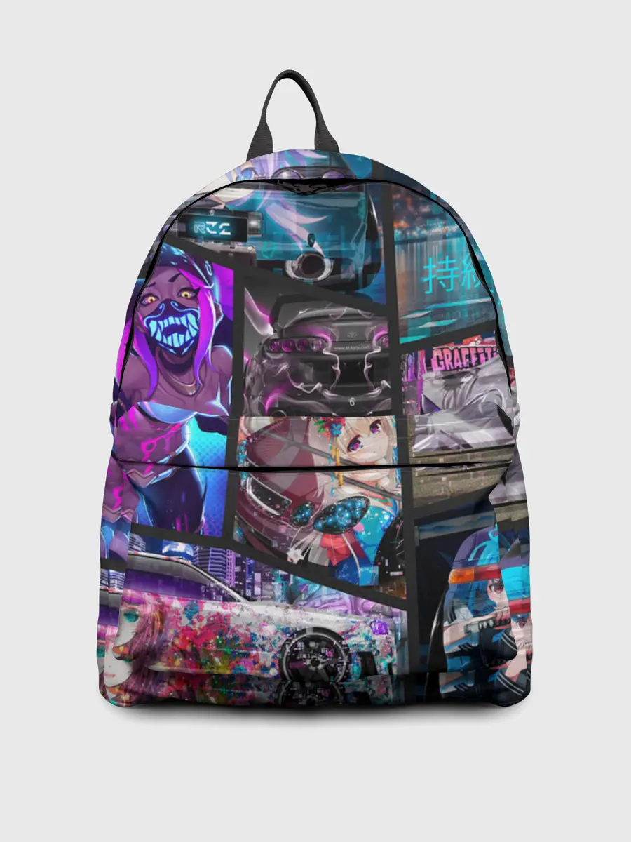 Рюкзак джинсовый / JDM Anime