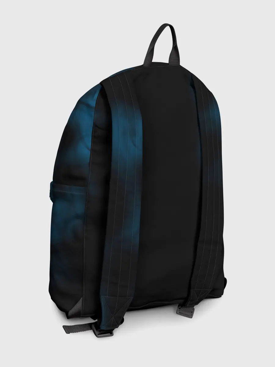 Рюкзак джинсовый / Синий Сайтама