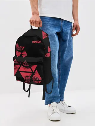 Рюкзак джинсовый / NASA