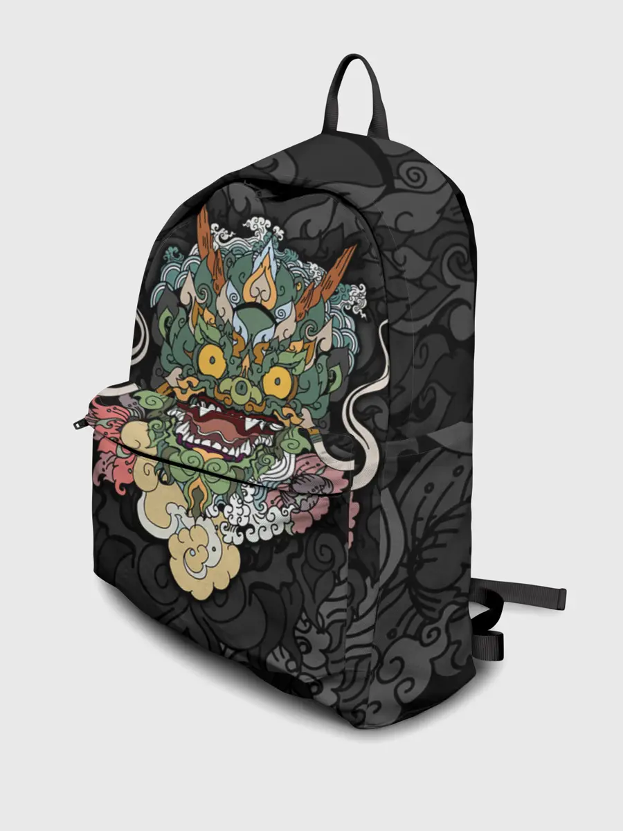 Рюкзак джинсовый / Дракон